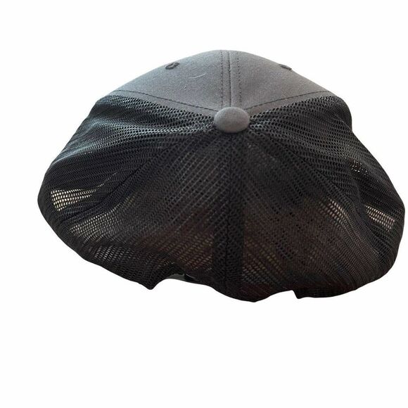 Moontime Smokin Que BBQ Hat Mens Souvenir Gray Mesh Back Snapback The Classics - Picture 4 of 6